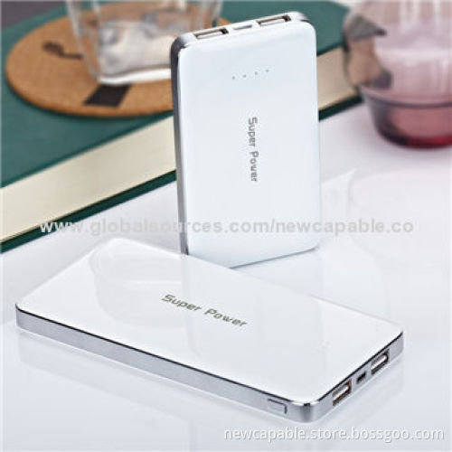 Power Bank with 6,000mAh Capacity and Dual-USB Output